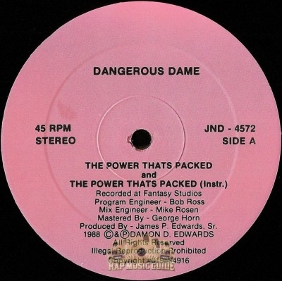 Dangerous Dame - The Power Thats Packed
