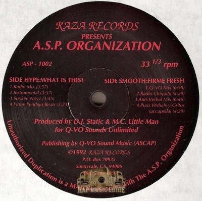 A.S.P. Organization - What Is This?