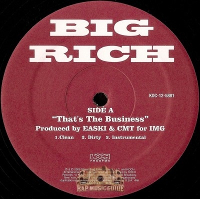 Big Rich - That's The Business