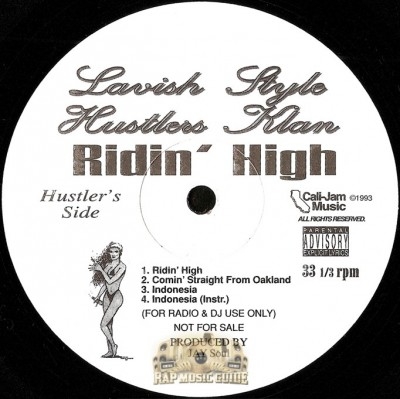 Lavish Style Hustlers Klan - Ridin' High