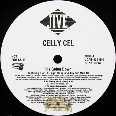 Celly Cel - It's Goin' Down Remix