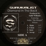 Survivalist - Diamond In Tha Back / Contemplating