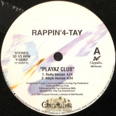 Rappin' 4-Tay - Playaz Club