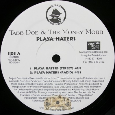 Tabb Doe & The Money Mobb - Playa Haters