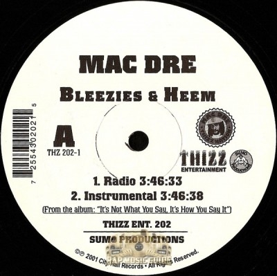 Mac Dre - Bleezies & Heem