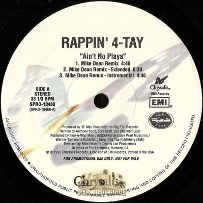 Rappin' 4-Tay - Ain't No Playa Remix