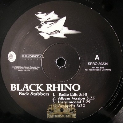 Black Rhino - Back Stabbers