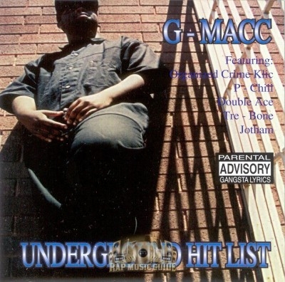 G-Macc - Underground Hit List