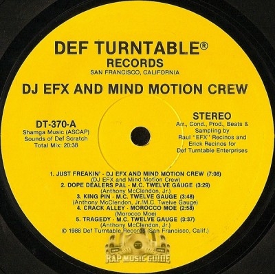 DJ EFX & Mind Motion Crew - Just Freakin'