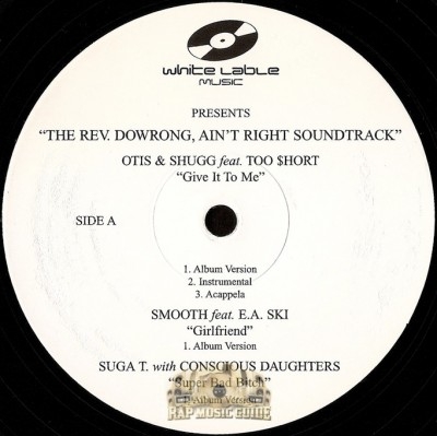 Various Artists - The Rev. Dowrong, Ain't Right Soundtrack