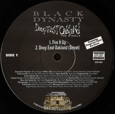 Black Dynasty - Deep East Oakland: The Single