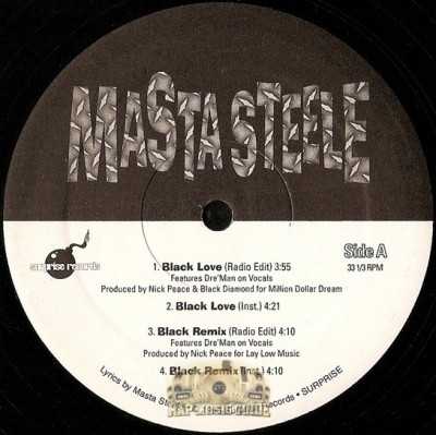 Masta Steele - Black Love / While I Bust