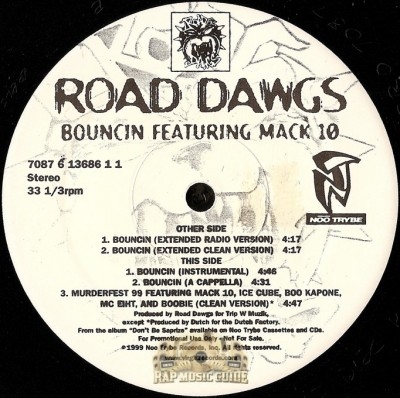 Road Dawgs - Bouncin / Murderfest 99
