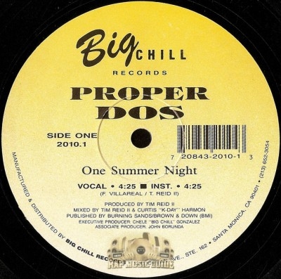 Proper Dos - One Summer Night / Mexican Power
