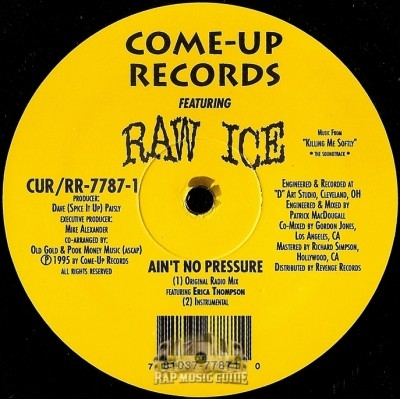 Raw Ice - Ain't No Pressure / You Can't Refuse This