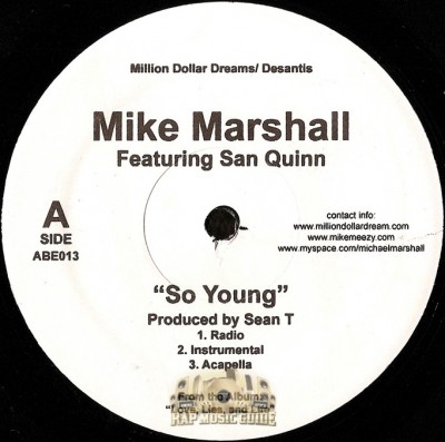 Mike Marshall - So Young / Tryin Na Leave Wit Somethin