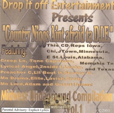 Country Niggas Ain't Afraid Ta D.I.E. - Midwest Undaground Compilation Vol. 1