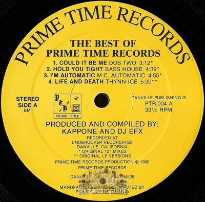 Prime Time Records - The Best Of Prime Time Records