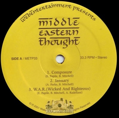 We Be I - Middle Eastern Thought