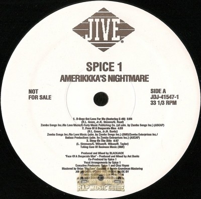 Spice 1 - Amerikkka's Nightmare