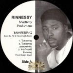 Rinnessy - Tampering / Get In Touch With Me