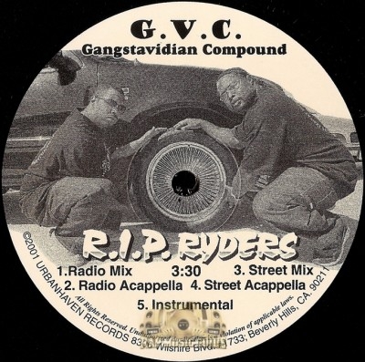G.V.C. Gangstavidian Compound - R.I.P. Ryders / Vidian Party