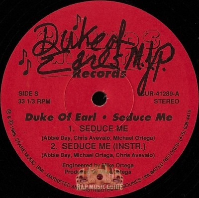 Duke Of Earl - Seduce Me