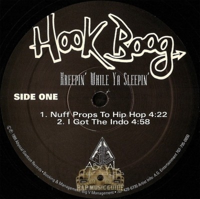 Hook Boog - Kreepin While Ya Sleepin EP
