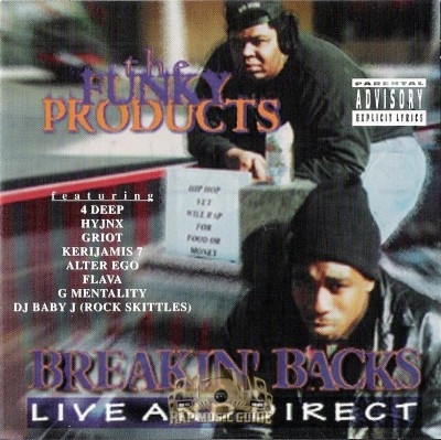 The Funky Products - Breakin' Backs Live And Direct