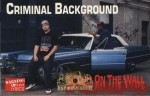 Criminal Background - Blood On The Wall