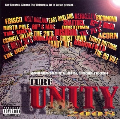 Cov Records, Silence The Violence & Art In Action Present - Turf Unity Vol. II