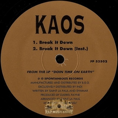 Kaos - Break It Down