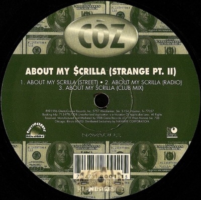 COZ - About My $crilla (Strange Pt. II)