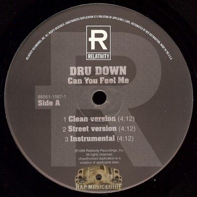 Dru Down - Can You Feel Me