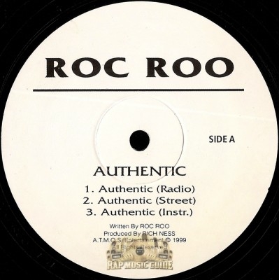 Roc Roo - Authentic / Profeshunowl