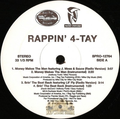Rappin' 4-Tay - 4 Tha Hard Way EP