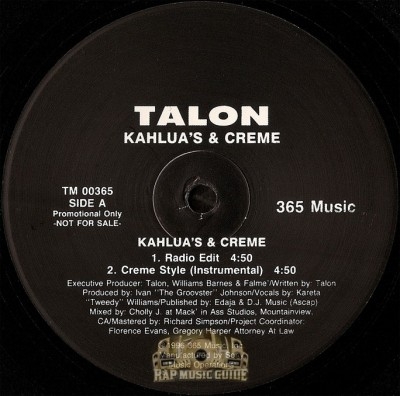 Talon - Kahlua's & Creme