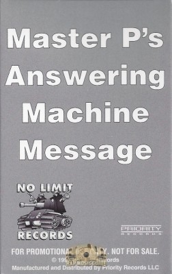 Master P - Master P's Answering Machine Message