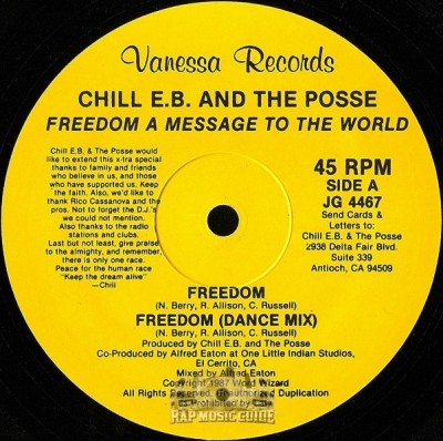 Chill E.B. And The Posse - Freedom / Dog Down Remix